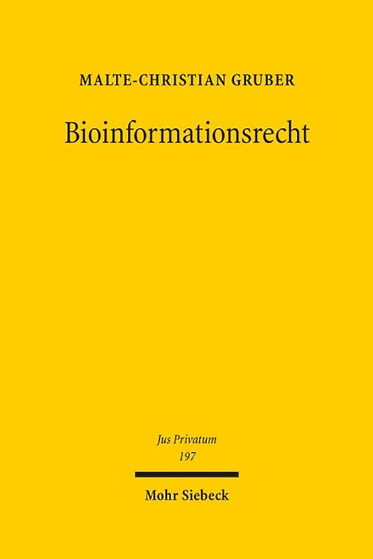 Bioinformationsrecht