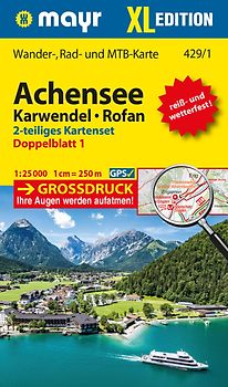 Mayr Wanderkarte Achensee, Karwendel, Rofan XL (2-Karten-Set) 1:25.000