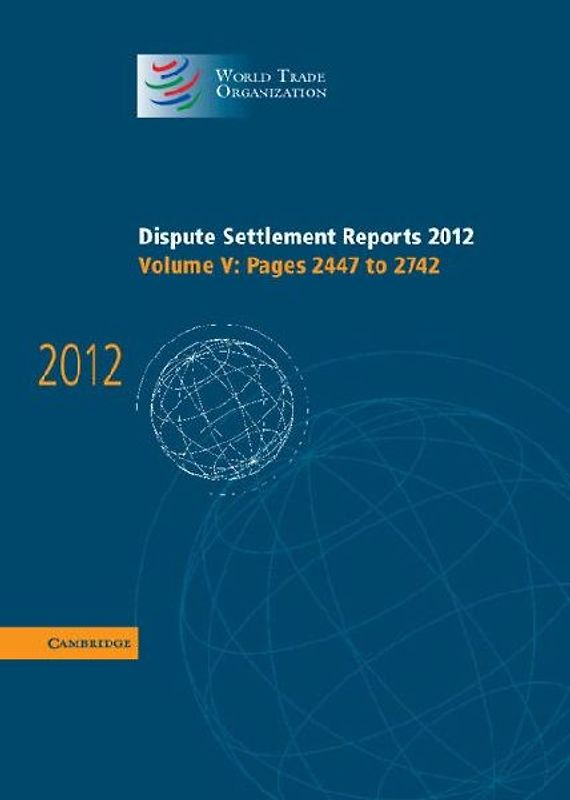 Dispute Settlement Reports 2012