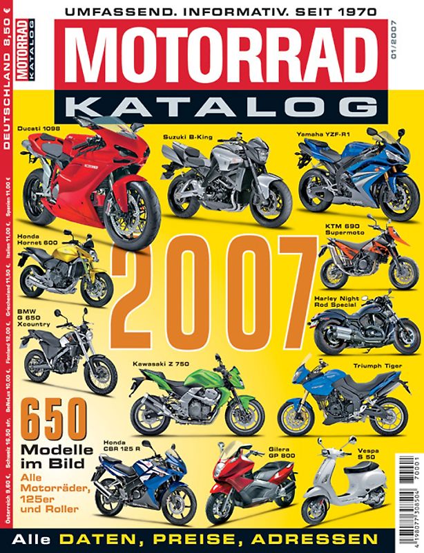 Motorrad Katalog 2007