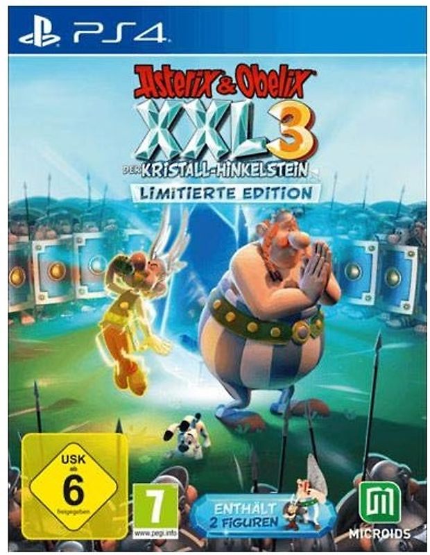 Asterix & Obelix XXL3 - Der Kristall-Hinkelstein [Limited Edition inkl. 2 Figuren] PlayStation 4