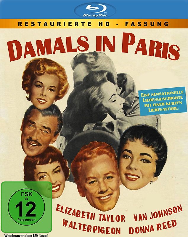 Elizabeth Taylor - Damals in Paris [Blu-ray] Blu-ray Disc