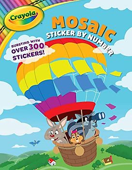 Crayola Mosaic Sticker by Number (Crayola/BuzzPop)
