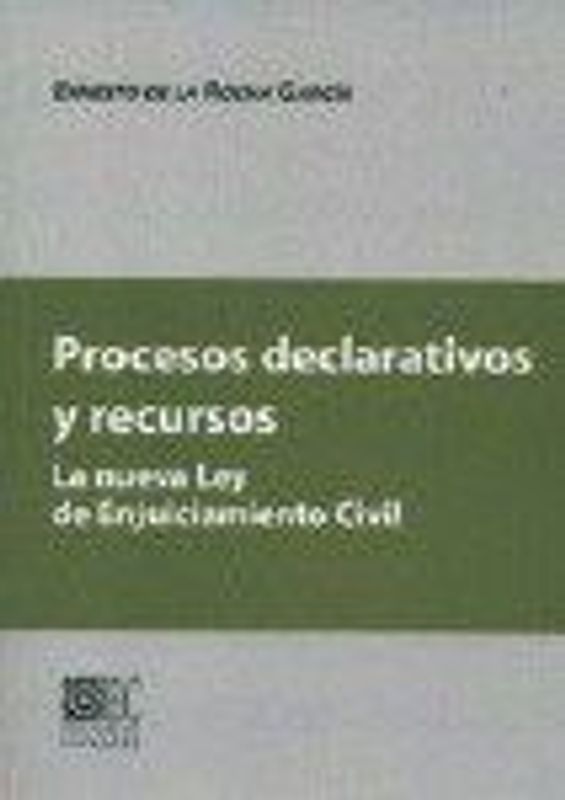 Procesos declarativos y recursos