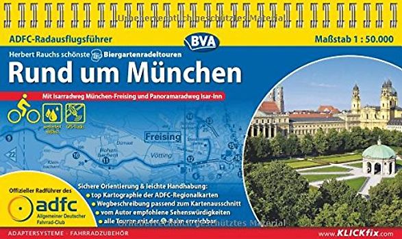 ADFC-Radausflugsführer Rund um München 1:50.000 praktische Spiralbindung, reiß- und wetterfest, GPS-Tracks Download