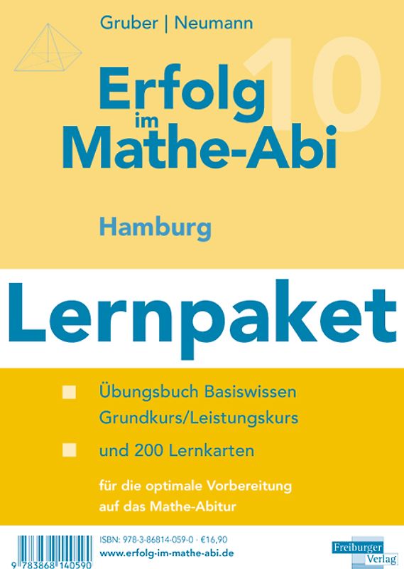 Erfolg im Mathe-Abi 2010 Lernpaket Hamburg Gymnasium