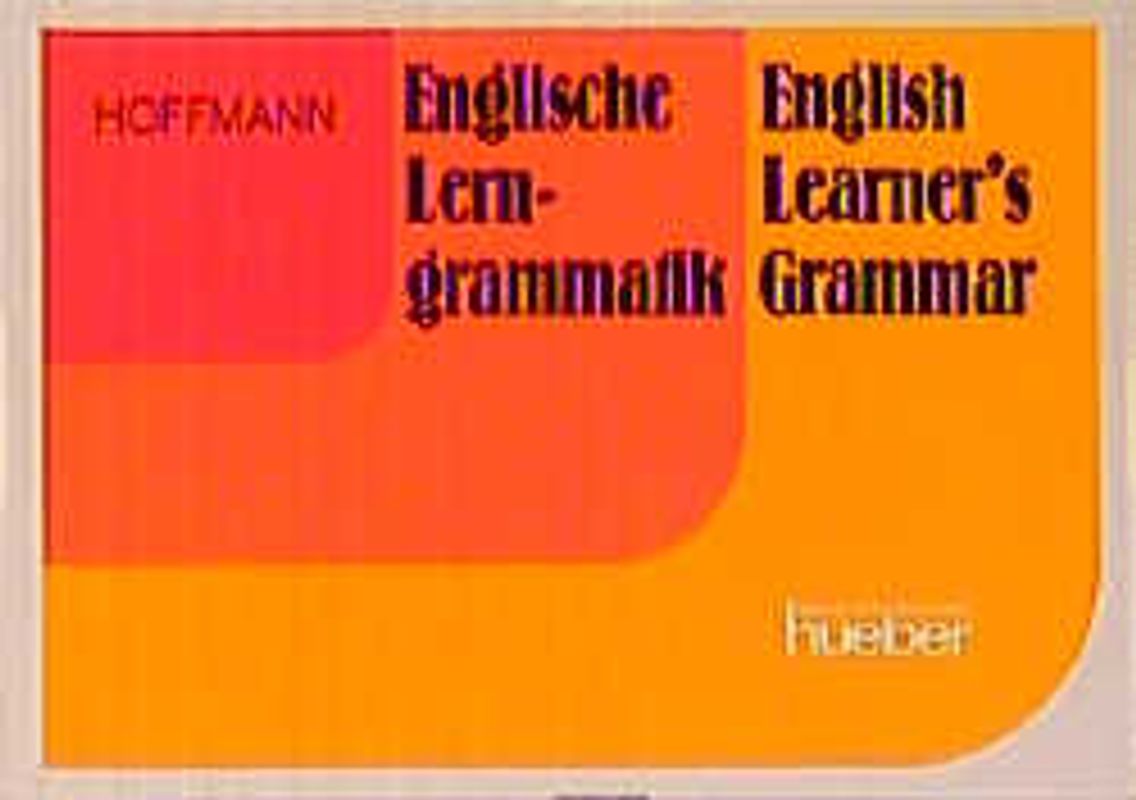 Englische Lerngrammatik /English Learner's Grammar