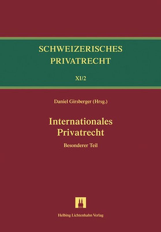 Bd.XI/2: Internationales Privatrecht