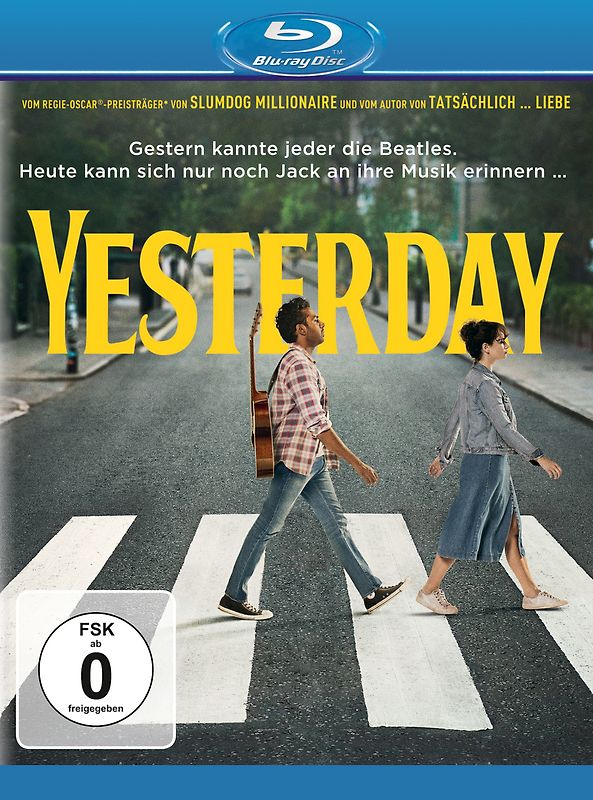 Yesterday Blu-ray Disc