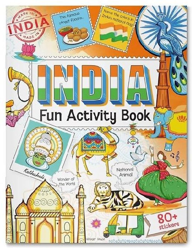 India - Fun Activity Book for Children