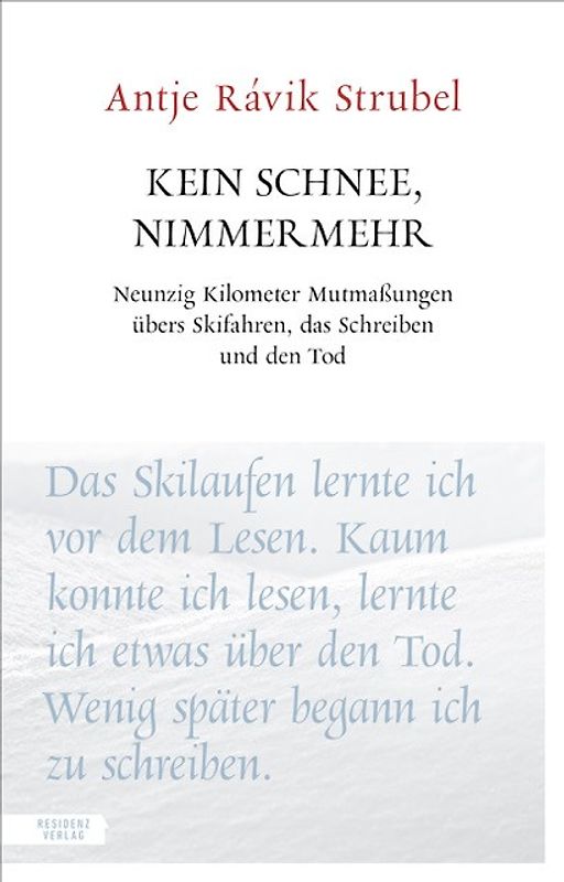 Kein Schnee, nimmermehr