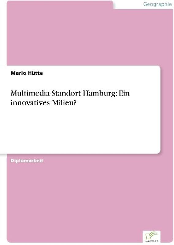 Multimedia-Standort Hamburg: Ein innovatives Milieu?