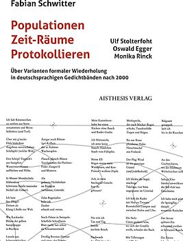 Populationen – Zeit-Räume – Protokollieren