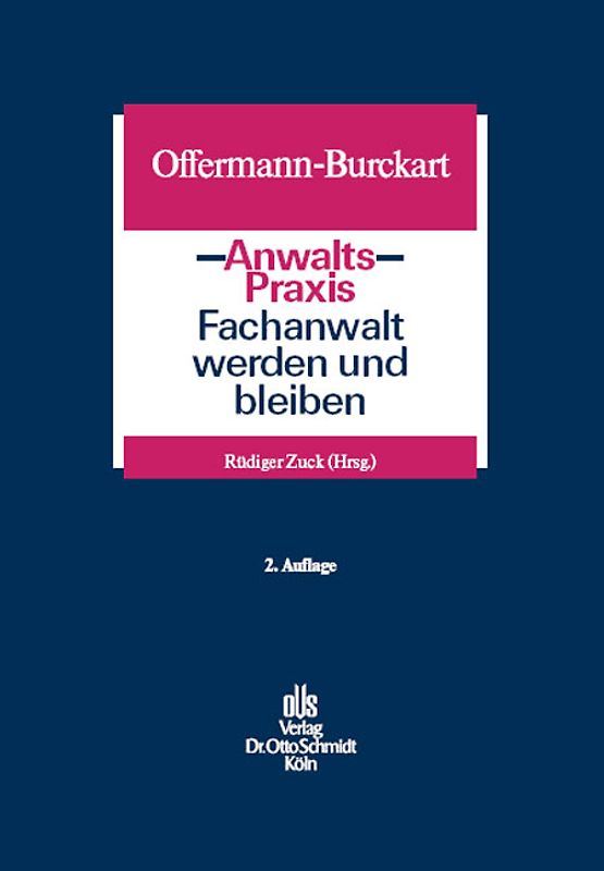 Fachanwalt werden und bleiben