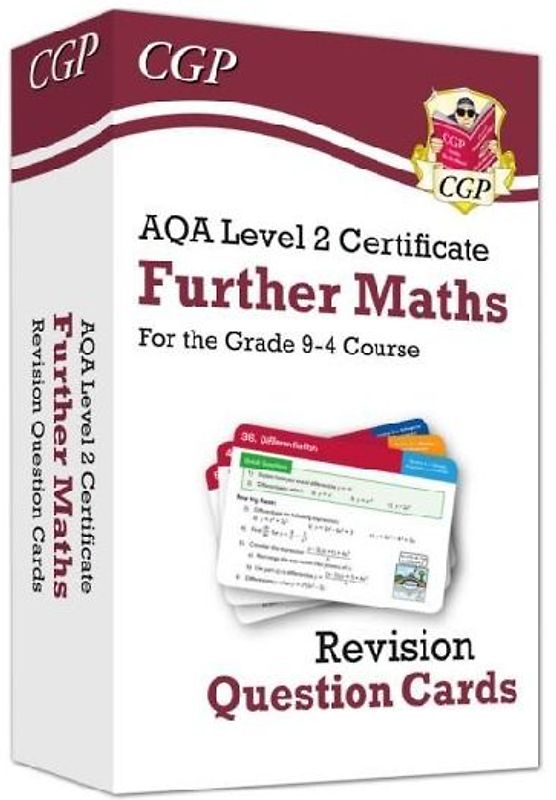 AQA Level 2 Certificate: Further Maths - Revision Question Cards