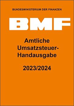 Amtliche Umsatzsteuer-Handausgabe 2023/2024