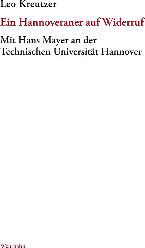 Ein Hannoveraner auf Widerruf