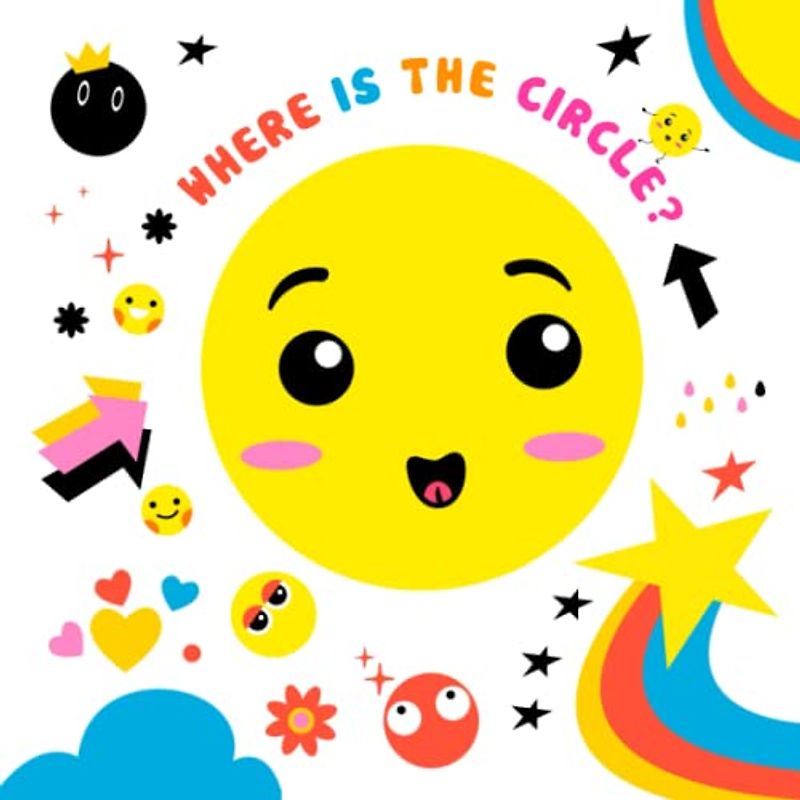 Where Is The Cycle: A good book with many illustrations to help relax and relieve stress, increase intelligence, judgment and recognition of children's geometry.