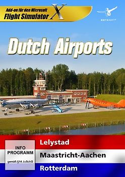 Dutch Airports [AddOn für Microsoft Flight Simulator X] PC Spiele