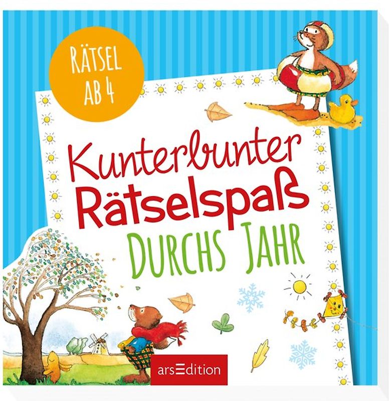 Kunterbunter Rätselspaß durchs Jahr