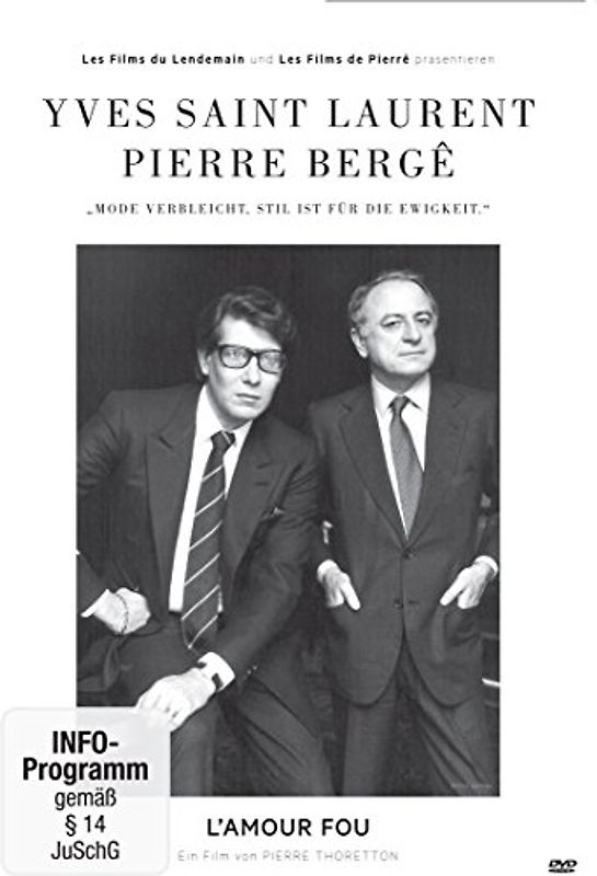 Yves Saint Laurent - L' Amour fou DVD