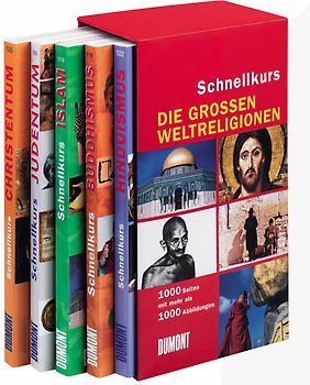 DuMont Schnellkurs Die großen Weltreligionen, Kassette [5 Bände]