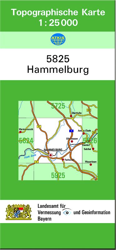 TK25 5825 Hammelburg