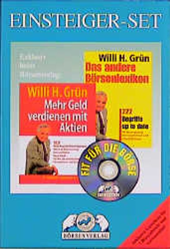 Einsteiger-Set. Das andere Börsenlexikon. Mehr Geld verdienen mit Aktien und 1 CD-ROM: Fit für die Börse