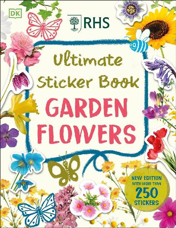 RHS Ultimate Sticker Book Garden Flowers