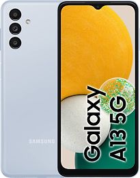 Image of Samsung Galaxy A13 5G Dual SIM 64GB blauw (Refurbished)