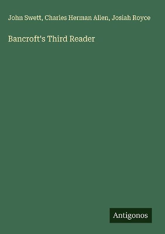 Bancroft's Third Reader