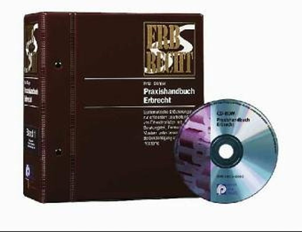 Praxishandbuch Erbrecht. Systematische Erläuterungen zur effizienten Bearbeitung von Erbrechtsfällen mit Beratungsteil, Formularen und Mustern unter besonderer Berücksichtigung steuerlicher Probleme. Mit CD-ROM "Mustertexte Erbrecht". Loseblattausgabe