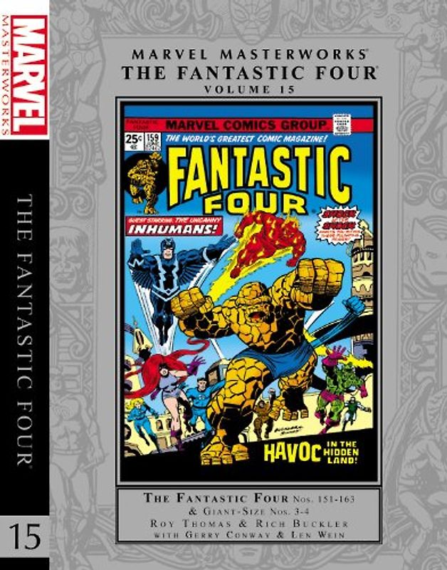 Marvel Masterworks: The Fantastic Four Volume 15 (Marvel Masterworks Fantastic Four (Quality)) - Thomas, Roy