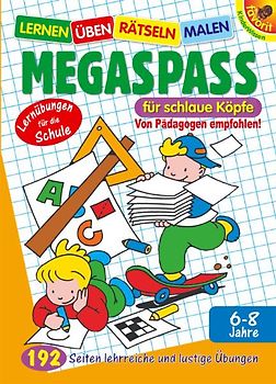 Megaspass für schlaue Köpfe  -  Orange. Lernübungen für die Schule