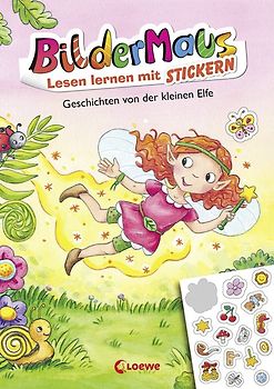 Bildermaus - Lesen lernen mit Stickern - Geschichten von der kleinen Elfe
