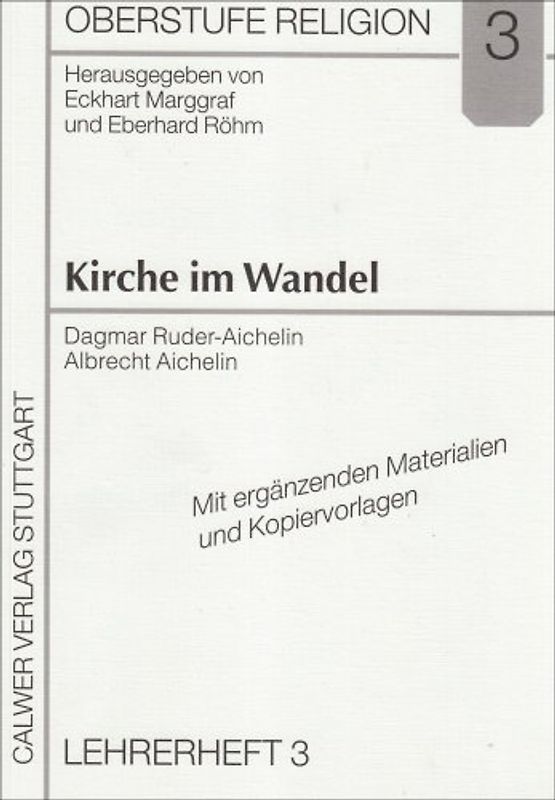 Oberstufe Religion / Kirche im Wandel