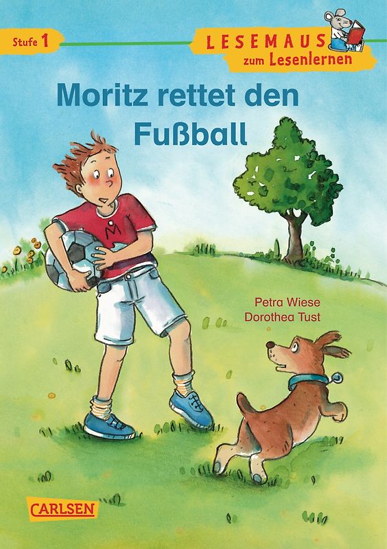 LESEMAUS zum Lesenlernen Stufe 1: VE 5 Moritz rettet den Fußball