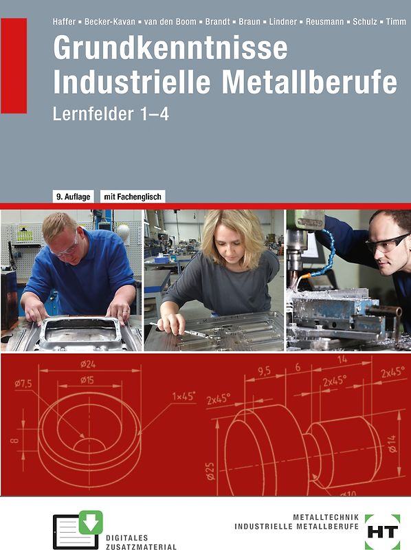 eBook inside: Buch und eBook Grundkenntnisse Industrielle Metallberufe