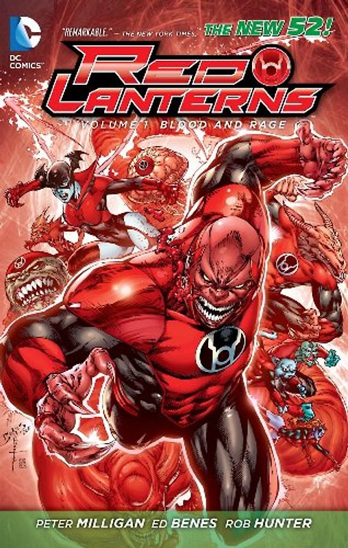The New 52: Red Lanterns: Vol. 1 - Blood and Rage - Peter Milligan [Softcover]