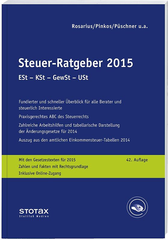Steuer-Ratgeber 2015