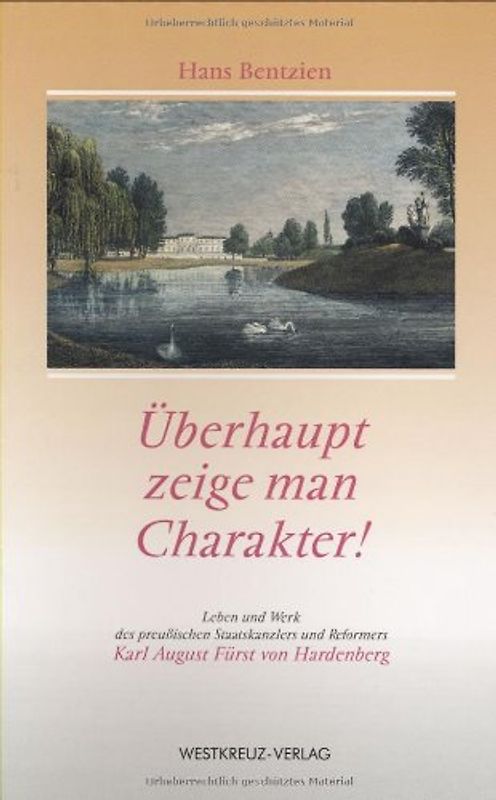 Überhaupt zeige man Charakter