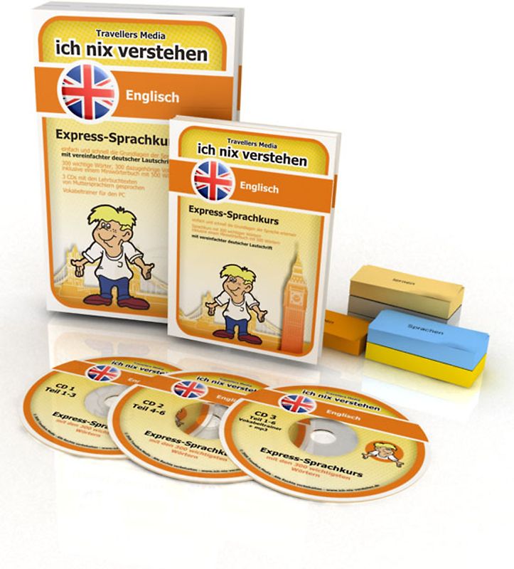Ich nix verstehen - Englisch Express-Sprachkurs. Englisch lernen - leicht gemacht!