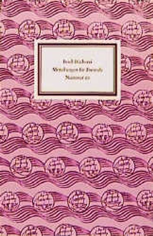 Insel-Bücherei. Mitteilungen für Freunde