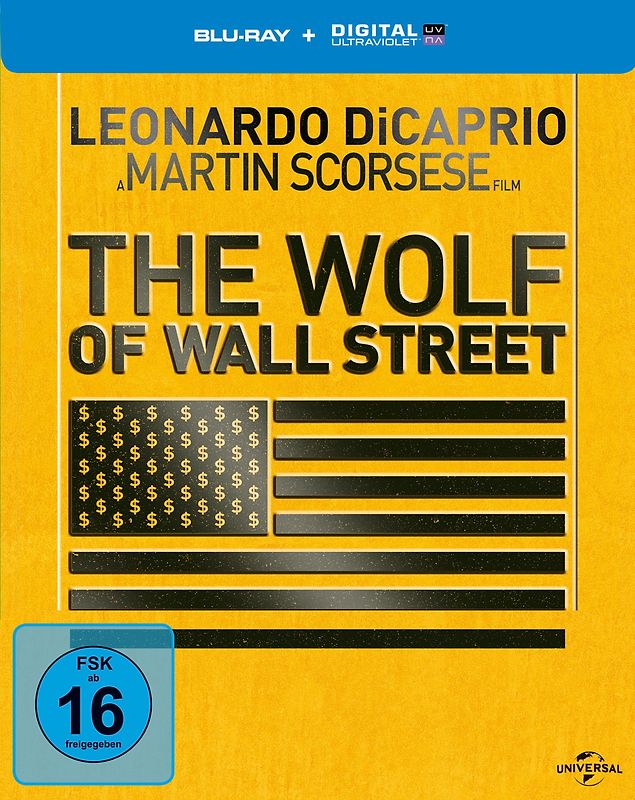 The Wolf of Wall Street - Steelbook [Limited Edition] Blu-ray Disc