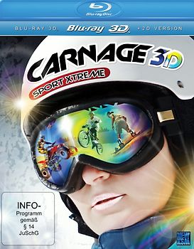 Carnage 3D - Sport Xtreme [inkl. 2D Version] 3D Blu-ray Disc