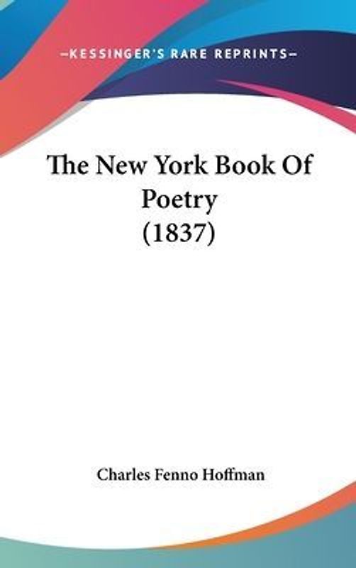 The New York Book Of Poetry (1837)