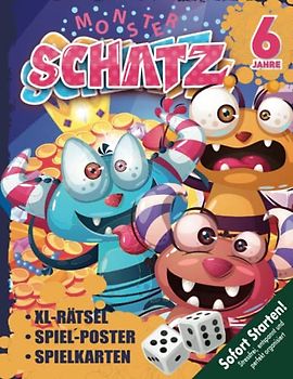 Monsterstarker Kindergeburtstag mit Schnitzeljagd Schatzsuche ab 6 Jahren: Krallt euch mit den coolsten Monstern den Schatz der elitären Monsterakademie - mit vielen Highlights! (Bravo Schatzsuche)