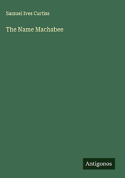 The Name Machabee