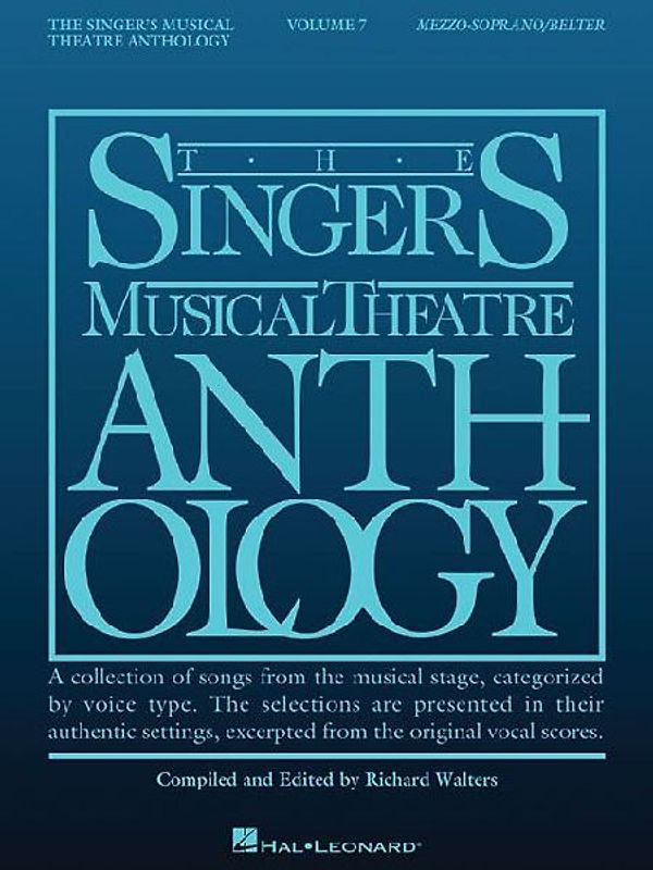 Singer's Musical Theatre Anthology - Volume 7
