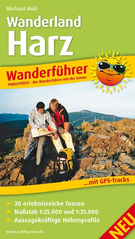 Wanderland Harz. Wanderführer mit GPS-Tracks zum Download, 30 erlebnisreiche Touren, Geschichten vom Wegesrand, Regionalwissen, Insidertipps des Autors, Karten im idealen Maßstab, aussagekräftigen Höhenprofilen, Übersichtskarte